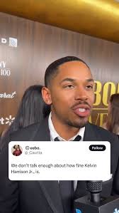 Is it just us, or is Kelvin Harrison Jr. giving 90s Larenz Tate vibes?  😍🔥#HuesAndCulture , 🎥 Twitter/X @TheGreatIsNate