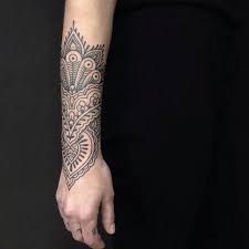 Mandala Wrist Tattoo Mens Tattoos Guys Tattoos Blackwork Tatuajes Retro Mandalas Design Tatuajes