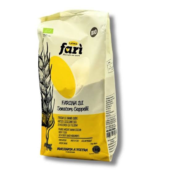Farina di grano duro integrale varietà "Senatore Cappelli"  conf da 1 kg