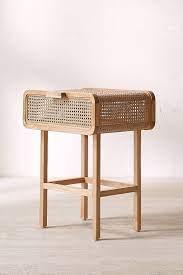marte rattan side table spring home decor furniture design furniture
