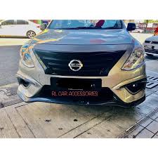 Addition of the nismo (visual upgrades) package costs rm 9,000 (inr 1.59 lakhs). Nissan Almera 2016 2017 2018 2019 2020 Tomei Bodykit Body Kit Front Side Rear Skirt Lip Ducktail Spoiler Shopee Malaysia