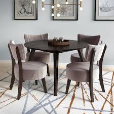 They are perfectly sized to fit in small spaces. Allenbie 5 Piece Dining Set Dining Chairs Modern Dining Table Modern Dining Room