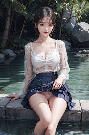 Beautiful realistic korean tee | image created by skyworld418_ul |  Tensor.Art