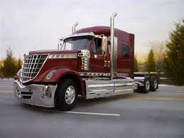 2010 International Lonestar By Moebius Model Kits Aurora Kenworth Trucks Big Rig Trucks International Truck