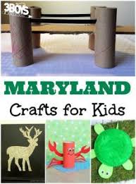 Maryland Crafts For Kids Crafts For Kids State Crafts Diy Crafts For Kids
