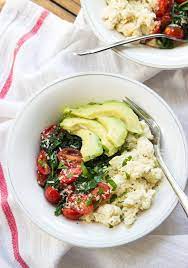 Egg White Scramble For Two Little Broken Healthy Egg Breakfast Egg White Recipes Healthy Recipes