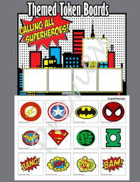 10 Themed Token Boards 5 Unthemed Token Board Token System Token Economy