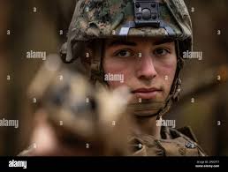 U.S. Marine Corps Cpl. Jacob Jimenez, a native of Evansville ,Ind., and a  ground sensor operator with 2d Intelligence Battalion, II Marine  Expeditionary Force Information Group poses for a photo during an