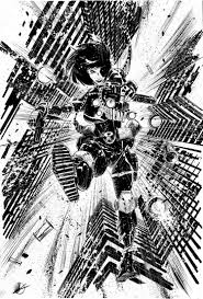Black And White Superhero Art Striking Black White Superhero Sketches By Matteo Scalera L Aine Linge