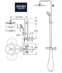 Grohe 27296 002 Euphoria System 260 Thermostatic Bar
