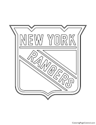 Nhl St Louis Blues Logo Coloring Page Coloring Page Central
