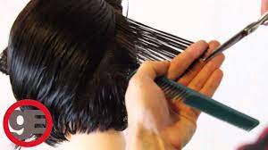 Long bob haircut tutorial how to cut your own hair hair scissors i used tweezerman ltd deluxe. Pin On Hair Inspiration
