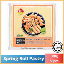 55 likes · 1 talking about this. Kg Pastry Kulit Popia Spring Roll 50pcs