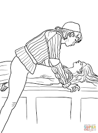 Romeo And Juliet Tomb Scene Desenhos Desenhos Para Colorir Meninas