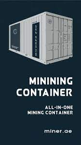 Bitoasis one of the leading cryptocurrency exchange. Mining Container Micon20 Crypto Mining Bitcoin Mining Mining