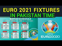 The euro 2021 quarterfinals will be played over two days (july 2 and 3), and there will be some heavyweight showdowns with only four teams that will be left standing. Euro Cup 2021 Fixture In Pakistan Time Euro 2021 Pakistan Time Euro Match In Pakistan Time Youtube