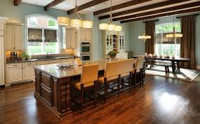 Maybe you would like to learn more about one of these? Our House Traditional Kitchen Design Antique White Kitchen Cabinets Kitchen Island With Bench Seating