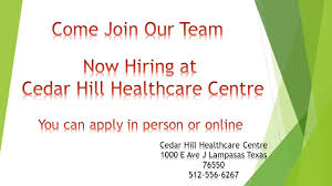 Cedar Hill Healthcare Centre Home Facebook