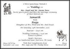 44 Ideas Wedding Card Indian Matter Wedding Invitation Matter Hindu Wedding Invitations Wedding Card Wordings