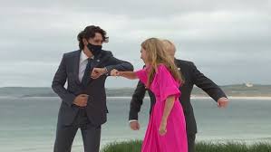 Johnson blew everyone out of the water in 2004 when she finished first in the k1 500m race johnson, a native of san diego, has been training at the olympic training center in chula vista. Video Carrie Johnson Shares A Laugh With Justin Trudeau At G7 Summit Daily Mail Online