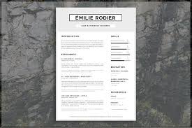 Here is how to do it. Cv Template Creative Resume Templates Creative Market