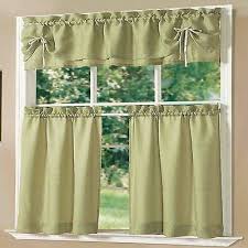 Maybe you would like to learn more about one of these? New Dainty Home Lucia Kitchen Curtain Valance Tier Set Sage Green 765857298979 Ebay