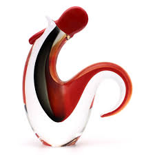 Maybe you would like to learn more about one of these? Glass Rooster Figurine Bohemia Glass By Artcristal Bohemia