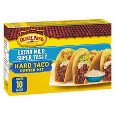 Old el paso fish taco kit. Old El Paso Extra Mild Super Tasty Hard Taco Dinner Kit Walmart Canada