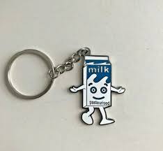 Blur Milky Milk Carton Coffee and TV Keychain Merchandise Promo | eBay