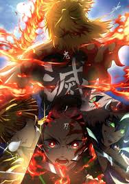 Kazuma katayama by momo gromo on deviantart in 2020 slayer anime. Wallpaper Hd Flame Hashira Wallpapers Wallpaper Caveflame Hashira Wallpapernovan Id