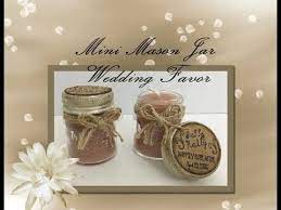 Plus, you can pop in a tealight and use them as a candle holder, a cheap way to add to the decorative look of the table and. Dollar Tree S Diy Mini Mason Jar Candle Makes For A Great Wedding Favor Youtube