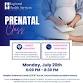 Prenatal Class: July 20th, 2026