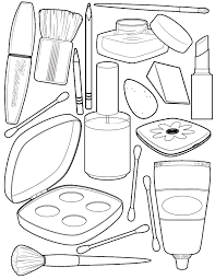 Explore 623989 free printable coloring pages for you can use our amazing online tool to color and edit the following makeup face coloring pages. Makeup Coloring Pages Saubhaya Makeup