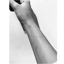 The sooner treatment is started, the less damage it can do to your health and your tattoo. Healed White Ink Tattoo