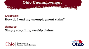 You may stop claiming at any time during your benefit year and resume claiming the balance of your benefits until your benefit year ends if you meet all eligibility requirements. Ohiojfs On Twitter Unemployment Faq How Do I End My Unemployment That S Simple Stop Filing Weekly Claims And Your Claim Will Close Automatically To Find A Full List Of Frequently Asked Questions