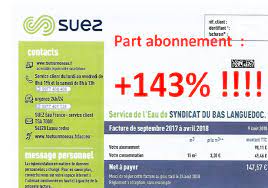 L'amélioration du service rendu ainsi que la nécessité d'amortir les équipements pourraient expliquer ce phénomène d'augmentation des factures. Facture D Eau La Douche Froide Marseillan J En Pince