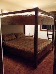 In total, king beds provide the same amount of space as two twin beds placed side by side. Diy King Size Loft Bed Plans Novocom Top
