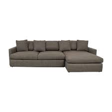 Maybe you would like to learn more about one of these? 62 Off Crate Barrel Crate Barrel Lounge Ii Grey Chaise Sectional Sofas
