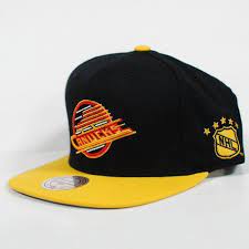Vancouver Canucks Mitchell Ness Nhl Black Throwback Vintage Snap Back Hat By Mitchell Ness 23 95 Made Of 100 Team Colors Favorite Team Vancouver Canucks