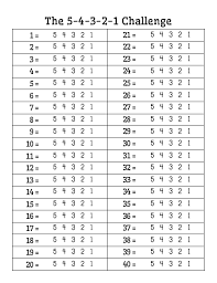 Maybe you would like to learn more about one of these? The 5 4 3 2 1 Challenge Math Love
