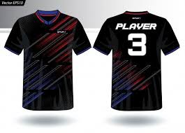 Sports Jersey Template For Team Uniforms Premium Vector Freepik Vector Mockup Fashion T Shirt Football In 2020 Team Uniforms Sports Jersey Jersey