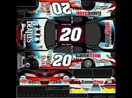I could not get the author name of these awesome nascar car paper models. Nascar Templates 2013 Making A Custom Nascar Templates Doovi Nascar Paper Models Templates