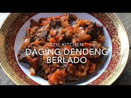 Cara simple masak dendeng batokok ala uni cheche mp3 duration 12:35 size 28.80. Daging Dendeng Berlado Youtube