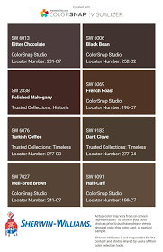 Pin By Angel R Tobar On Farmhouse Dark Brown Paint Color Brown Paint Colors Exterior Paint Colors For House
