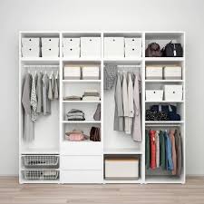 Ophus Garderob S 7 Dveryami 3 Yashikami Belyj Sannidal Ridabu 240x57x221 Sm In 2020 Kleiderschrank Ikea Schrank