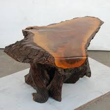 For those of us in the industry that era was from abut 1976 to 1989. Live Edge Redwood Side Coffee Table For Sale At 1stdibs