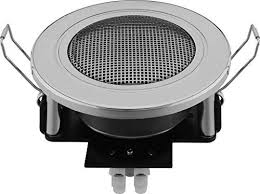 Single 4w 12w Compact Ceiling Speaker Chrome Monacor Https Www Amazon Co Uk Dp B001b4tv9a Ref Cm Sw R Pi Dp X 0ud Speaker Built In Speakers Ceiling Speakers