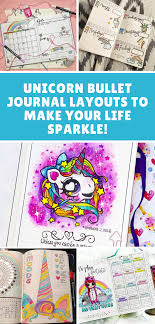 10 Magical Unicorn Bullet Journal Layouts To Help You Sparkle Bullet Journal For Kids Bullet Journal Layout Kids Journal