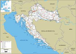 Lowland croatia (nizinska hrvatska), littoral croatia (primorska hrvatska) and mountainous croatia (gorska hrvatska). Croatia Map Road Worldometer