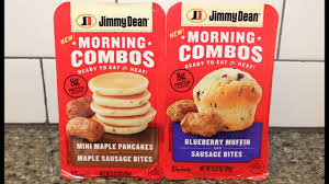 2,000 calories a day is used for general nutrition . Jimmy Dean Morning Combos Maple Pancakes Maple Sausage And Blueberry Muffin Sausage Youtube